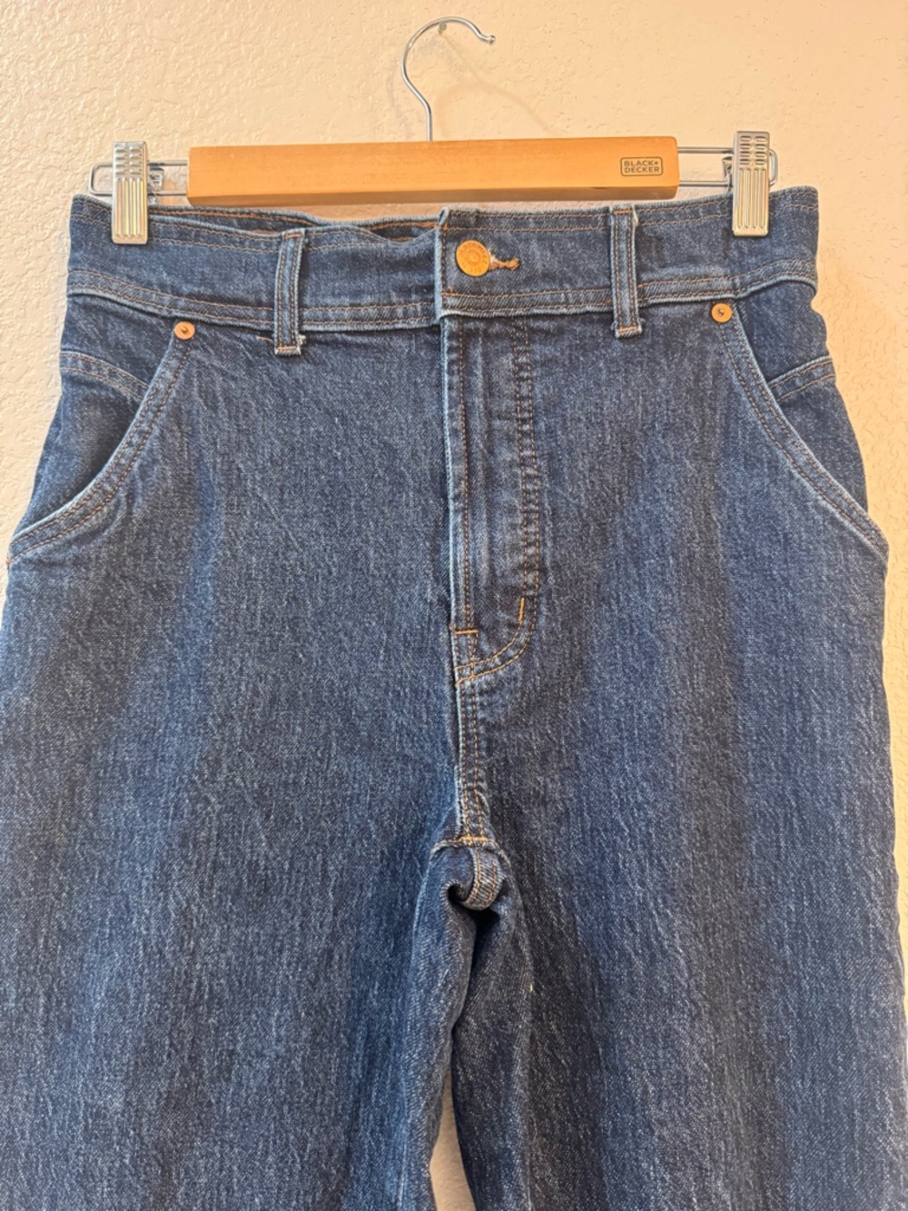 Madewell The Perfect Vintage Straight Leg Women’s Jeans - Dark Blue - Picture 3 of 12